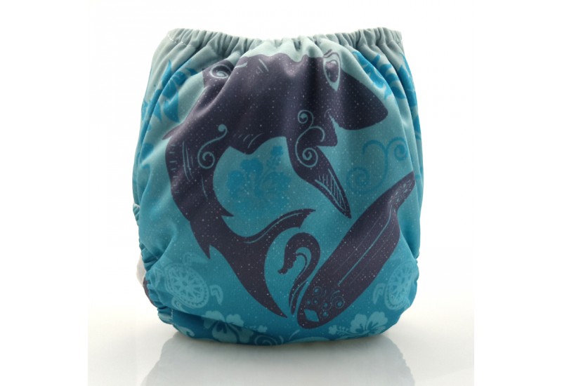 Funky fluff - Couche maillot- Shark
